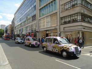 Taxi Advertising for Boohoo by Sherbet London