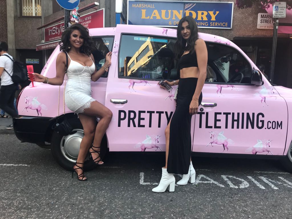 Celebrities Love Pretty Little Thing Taxis