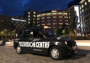 Television Centre White City London Sherbet Media Taxi Advertising OOH
