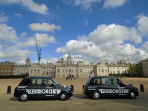Television Centre White City London Sherbet Media Taxi Advertising OOH