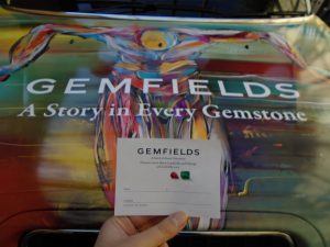 Gemfields Electric Taxi London Gemstones Sherbet Media OOH Ruby Faberge Egg