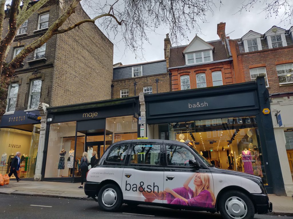 The Ba&sh Icon X Claudia Schiffer Campaign London