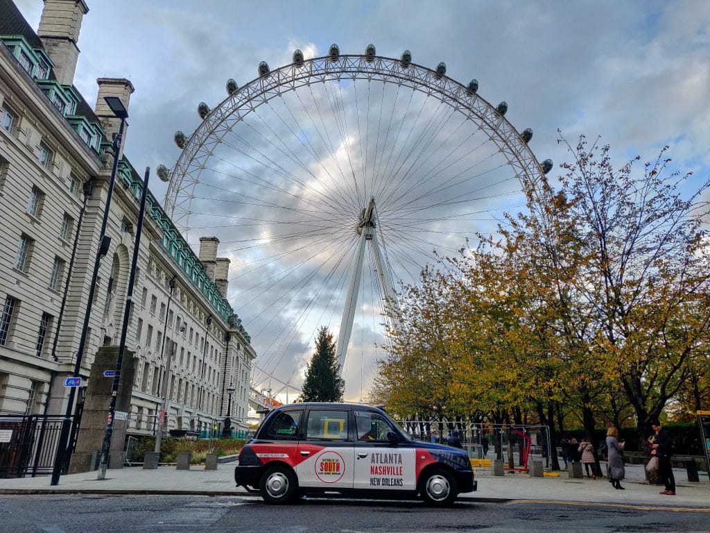 Sherbet Media Rhythms of the South Taxi London Eye