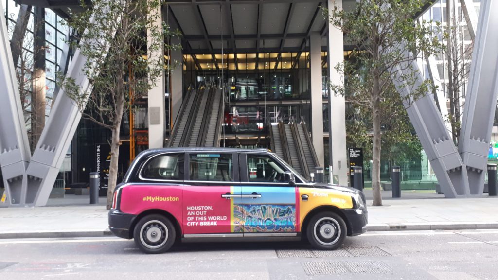Sherbet Media My Houston Electric Taxi Superside London