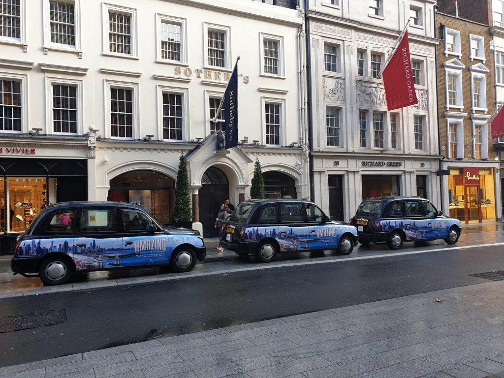 Sherbet Media Amazing Illinois Taxi Parade London Regent Street