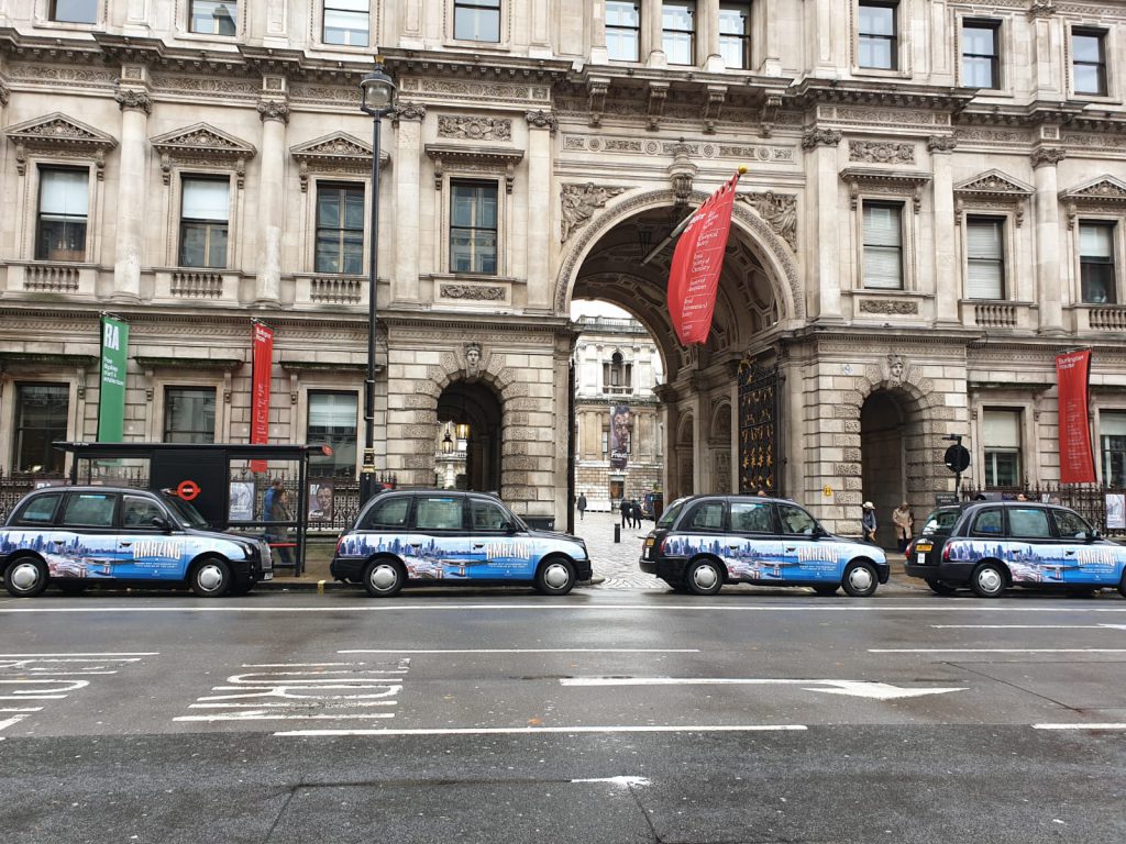 Sherbet Media Amazing Illinois Taxi Regent Street Parade London