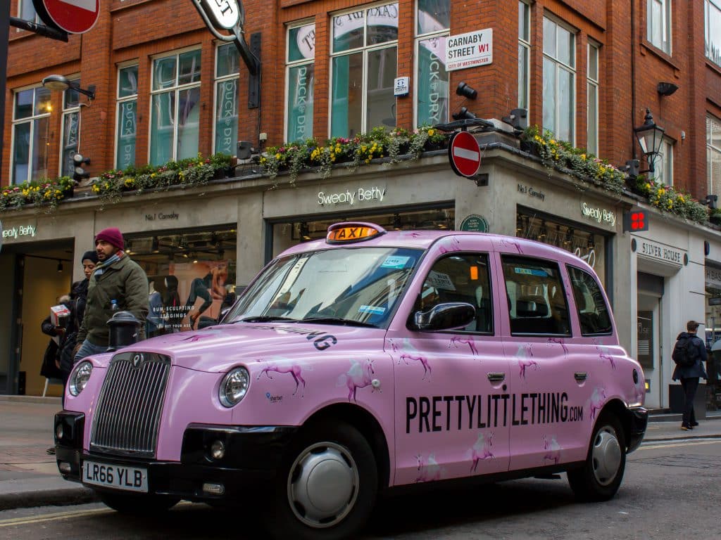 PLT Taxi London Sherbet Media