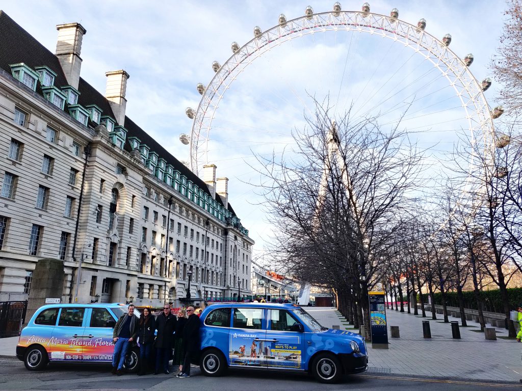 Electric Taxis London Eye Liveries