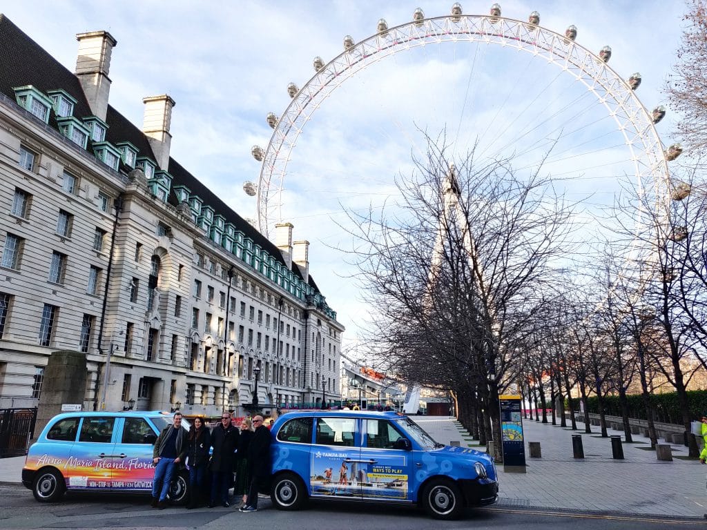 Electric Taxis London Eye Liveries