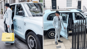 SkinCeuticals Selfridges Sherbet Media Electric Taxi Campaign London