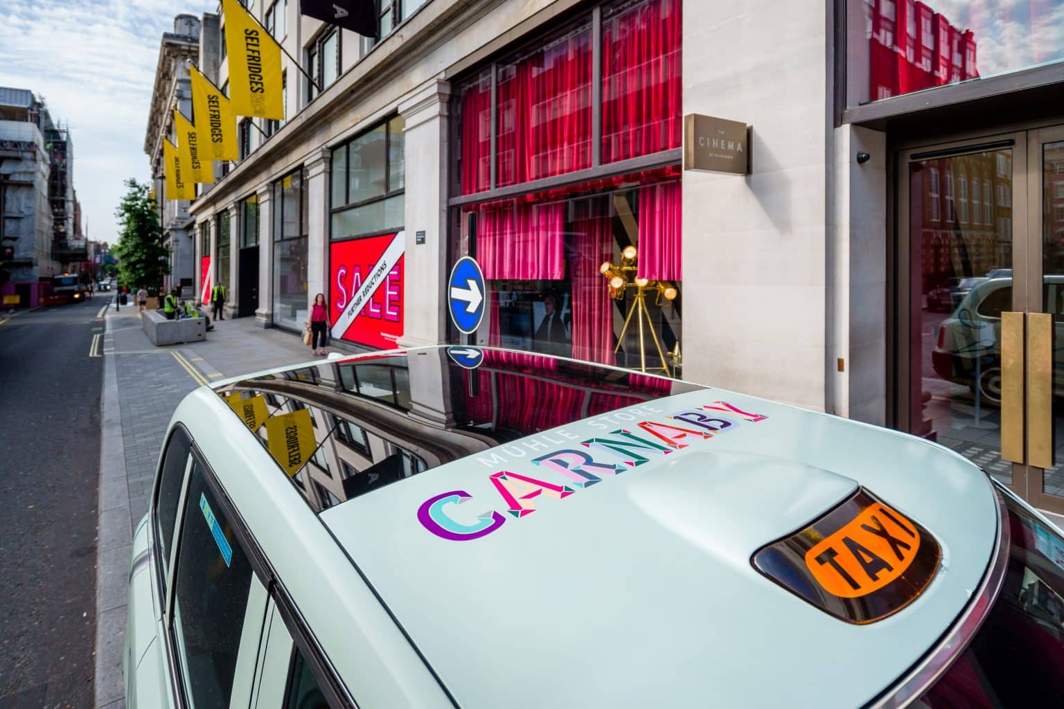 Mühle - Electric Taxi Advertising - Sherbet London